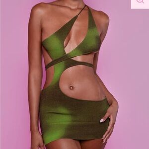 NWT Voight Kassandra Dress in Green